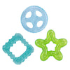 Multi Textured, Water Filled Cooling Teether - Pack of 3