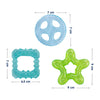 Multi Textured, Water Filled Cooling Teether - Pack of 3