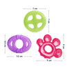 Multi Textured, Water Filled Cooling Teether - Pack of 3