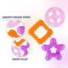 Multi Textured, Water Filled Cooling Teether - Pack of 3