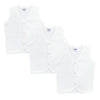 Baby Front Open Thermal Sleeveless Vest - Pack of 3