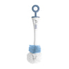 2-IN-1 Bottle & Nipple Cleaning Brush with Grooved Handle & Easy Hanging Storage