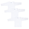 Baby Envelope Neck Full Sleeve Vest - Pack of 3