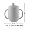 3 in 1 Sipper Cup with Spout & Straw -210 ml