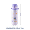 Insulated Stainless Steel Vacuum Bottle - 450ml