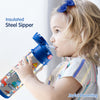 Insulated Stainless Steel Sipper Water Bottle for Kids-480 ml