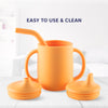 3 in 1 Sipper Cup with Spout & Straw -210 ml