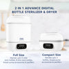 2 in 1 Advanced Digital Baby Bottle Sterilizer & Dryer