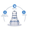 Baby Feeding Bottle Nipple - 4 Pcs