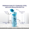 Insulated Stainless Steel Vacuum Bottle - 450ml