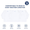 Baby Envelope Neck Full Sleeve Vest - Pack of 3