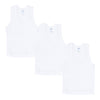 Baby Round Neck Sleeveless Vest - Pack of 3