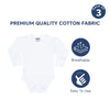 Baby Cotton Round Neck Full Sleeves Romper -Pack of 3