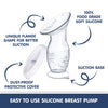 Natural Fit Silicone Manual Breast Pump