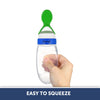 Soft Squeezy Silicone Spoon Food Feeder