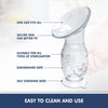 Natural Fit Silicone Manual Breast Pump