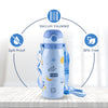 Insulated Stainless Steel Vacuum Bottle - 450ml