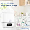 2 in 1 Advanced Digital Baby Bottle Sterilizer & Dryer