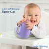 3 in 1 Sipper Cup with Spout & Straw -210 ml