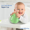 3 in 1 Sipper Cup with Spout & Straw -210 ml