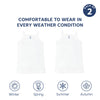 Baby Girl's Sleeveless Cotton Camisole Vest- Pack of 2