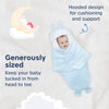 Baby Soft Fleece Hooded Wrapper Blanket