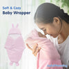 Baby Soft Fleece Hooded Wrapper Blanket