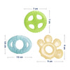 Multi Textured, Water Filled Cooling Teether - Pack of 3