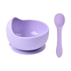 Stay Put Silicone Bowl & Spoon - hopop.in